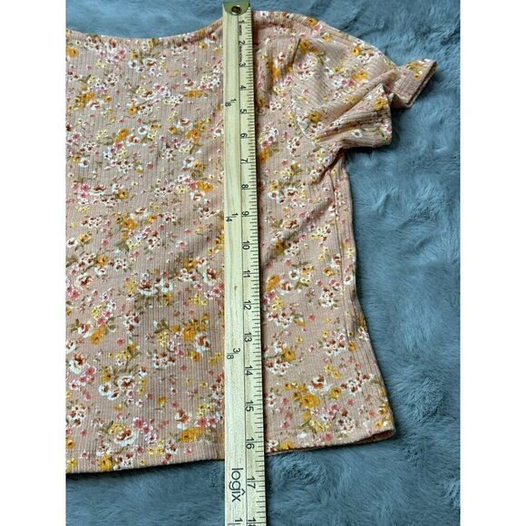 Coquette Soft Girl Dainty Floral Double Bow Tie SS Cardigan XS - Picture 7 of 7